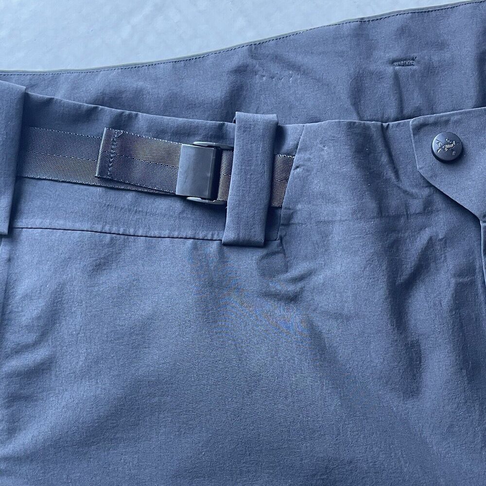 Arc'teryx Mens Sz 2XL GoreTex Pants Snow Ski Pants Black Lightweight Nylon Shell - Picture 9 of 16